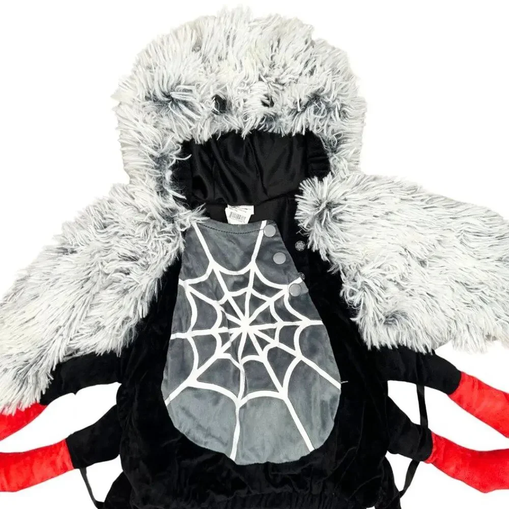 Target Hyde & EEK! BoutiqueToddler Spider Halloween Costume Jumpsuit 6-12 - Picture 4 of 11